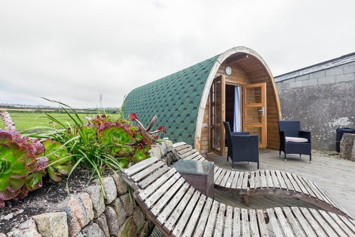 Cape Cornwall Pod With Vast Sea Views Сент-Джаст Екстер'єр фото