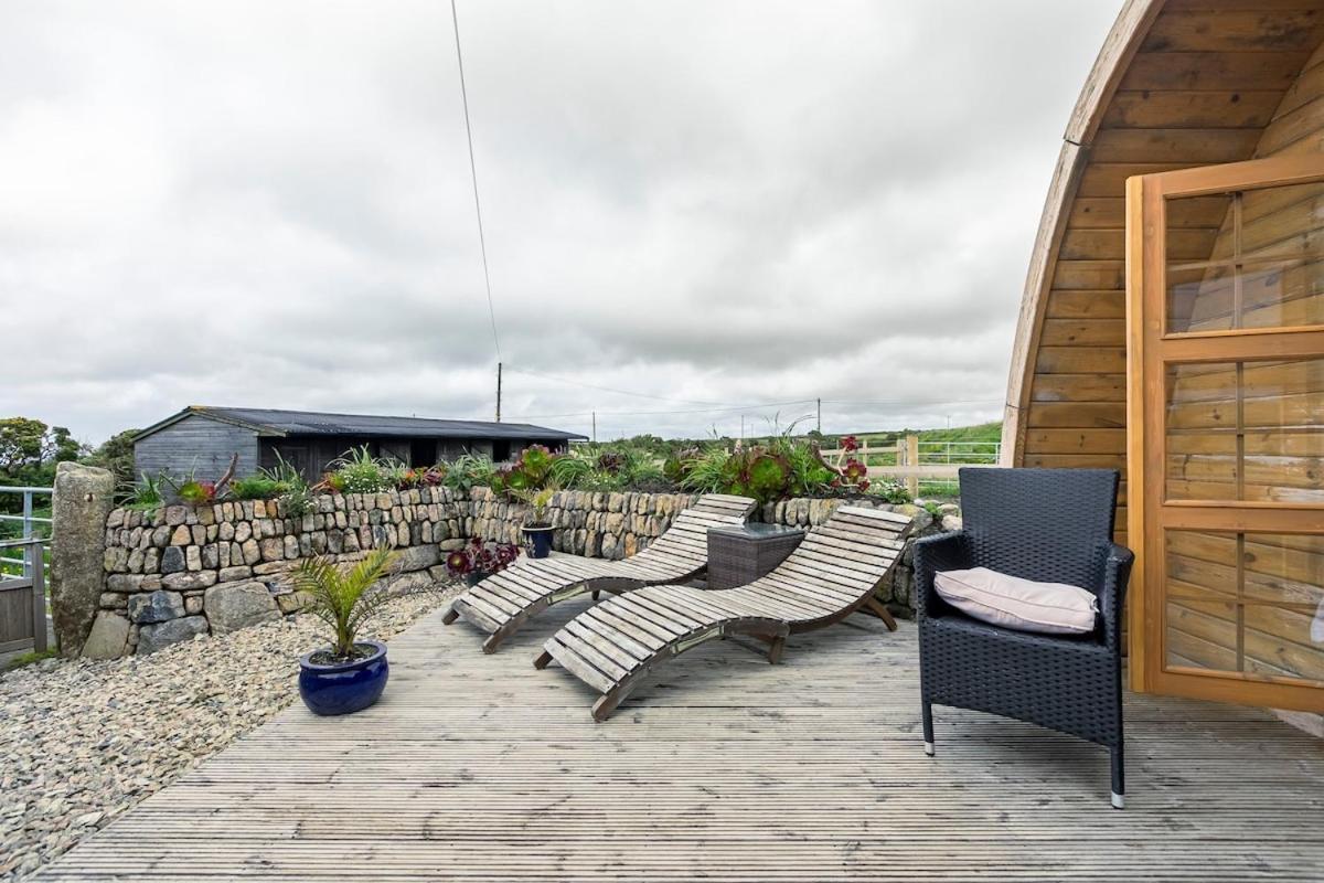 Cape Cornwall Pod With Vast Sea Views Сент-Джаст Екстер'єр фото