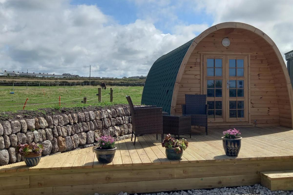 Cape Cornwall Pod With Vast Sea Views Сент-Джаст Екстер'єр фото