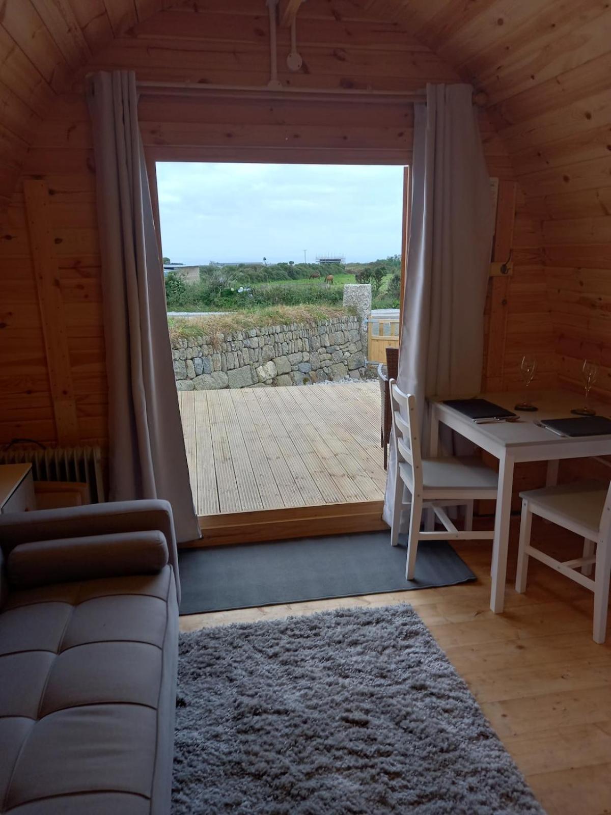 Cape Cornwall Pod With Vast Sea Views Сент-Джаст Екстер'єр фото